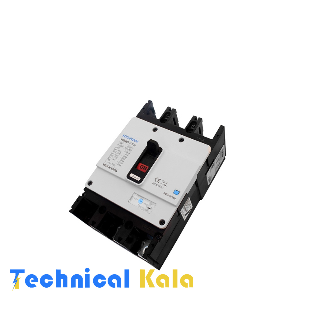 3 کلید اتوماتیک کامپکت قابل تنظیم هیوندای مدل ( HGM125 )