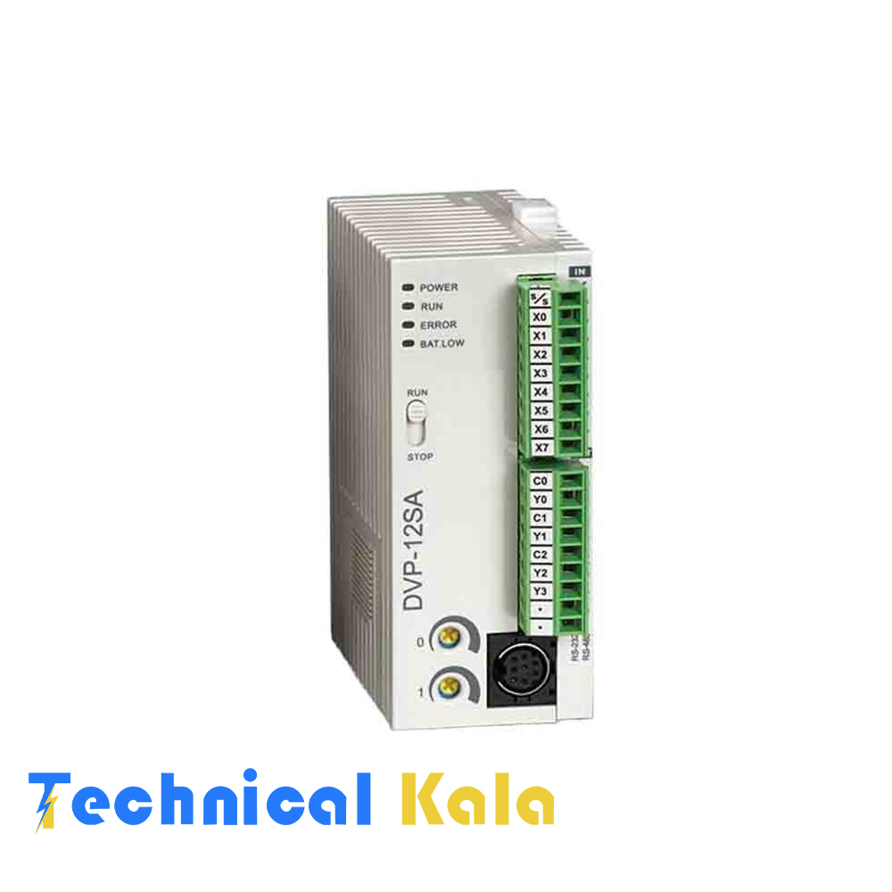 PLC-دلتا-(مدل-DVP12SA211T)