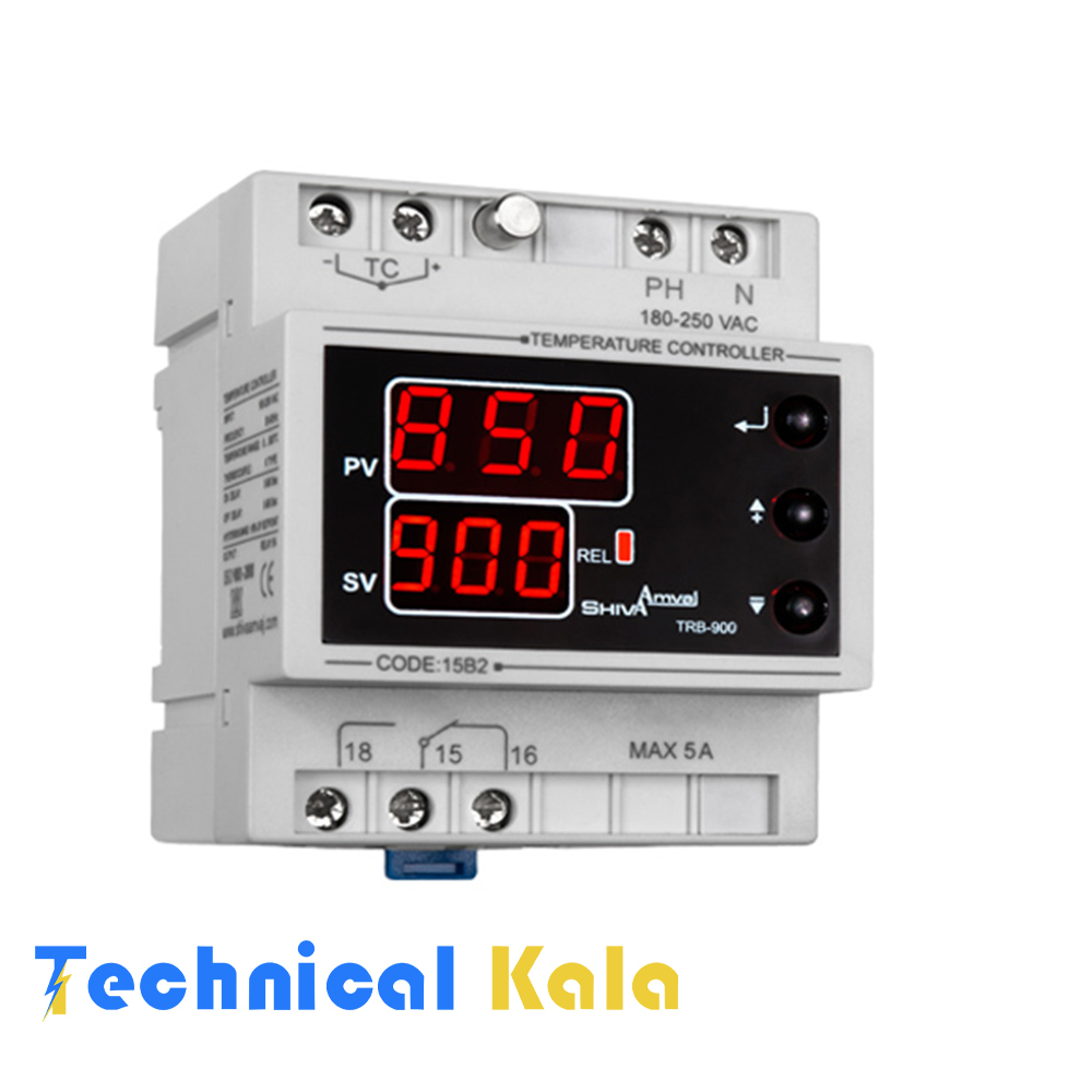 ترموستات-0-تا-900-شیواامواج-(مدل-TRB-900) ترموستات 0 تا 900 شیواامواج (مدل TRB-900)