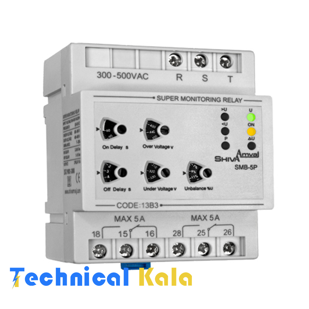 سوپر-کنترل-فاز-(بدون-نول)-شیوا-امواج-(مدل-SMB-5P)