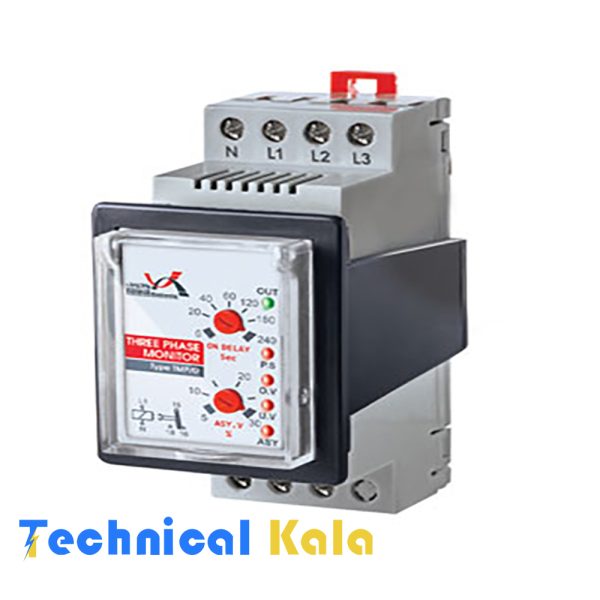 کنترل فاز میکروپروسسوری برنا الکترونیک (مدل TMP/D)