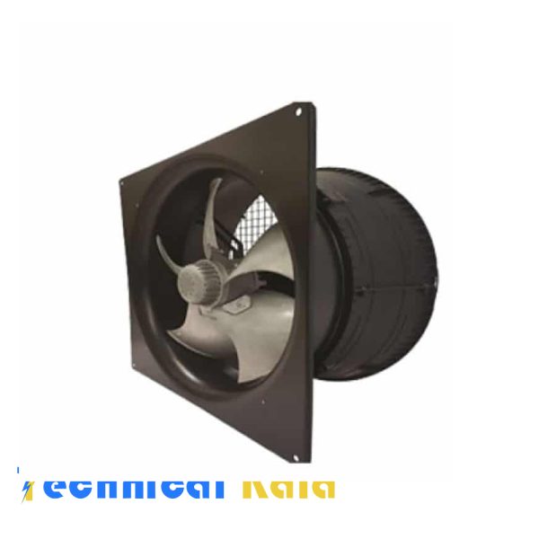 فن آکسیال تاسیساتی 80 سانت یورو ونت به همراه اکوتاپ دمنده (مدل VIB-80R6T3+ECOTOP)