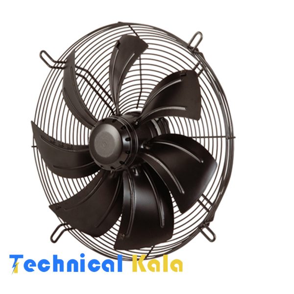 هواکش 63 سانت ايلکا هفت پر فلزی معکوس دمنده (مدل VIK-63G6S2-L)