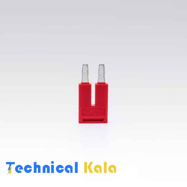 جامپر از بالا ترمینال فشاری 2 خانه سایز 2.5 رعد (مدل BS2-2.5)