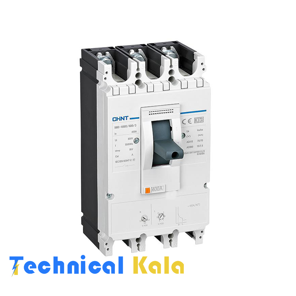 کلید-اتوماتیک-400-آمپر-قابل-تنظیم-چینت-(مدل-NM8-