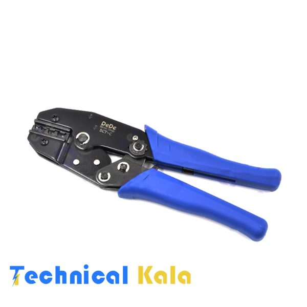 ابزار پرس وایرشو تکی و دوبل از سایز ۱.۵ تا ۱۰ DeDe (مدل SCT-C)