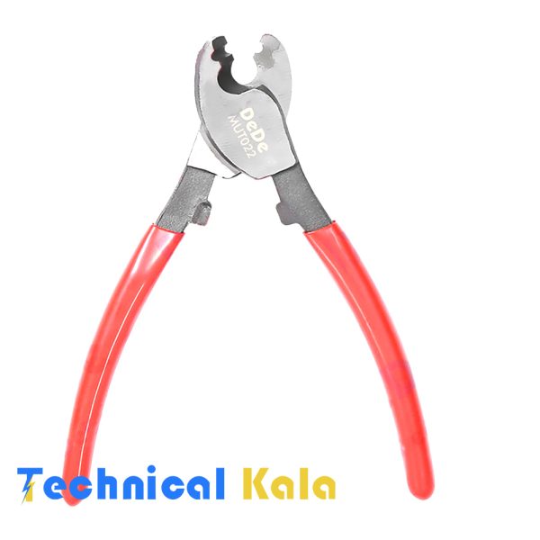 قیچی سیم / قیچی کابل LK22 جهت برش سیم وکابل غیر فولادی DeDe (مدل MUT022)