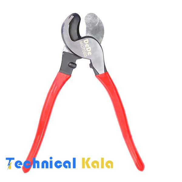 قیچی سیم / قیچی کابل LK60 جهت برش سیم وکابل غیر فولادی DeDe (مدل MUT060)