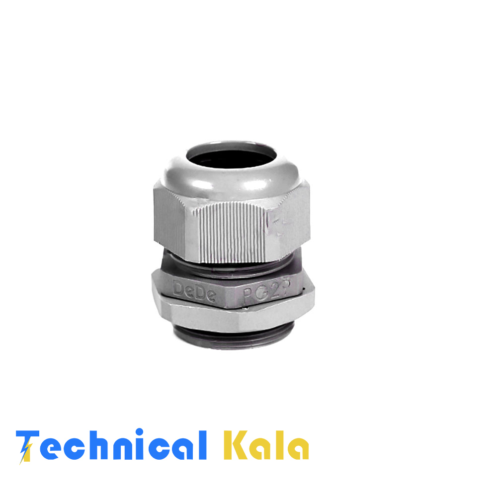 گلند-پلاستیکی-با-سایز-رزوه-PG29-و-جنس-بدنه-پلی-آمیدDeDe-6-(مدل-PPG29) گلند پلاستیکی با سایز رزوه PG29 و جنس بدنه پلی آمیدDeDe 6 (مدل PPG29)