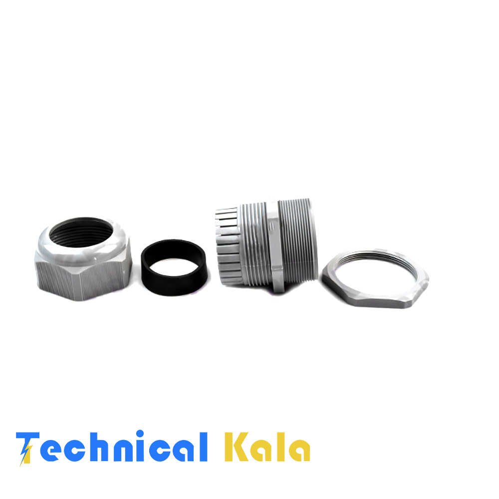 گلند-پلاستیکی-با-سایز-رزوه-PG7-و-جنس-بدنه-پلی-آمیدDeDe-6-(مدلPPG7