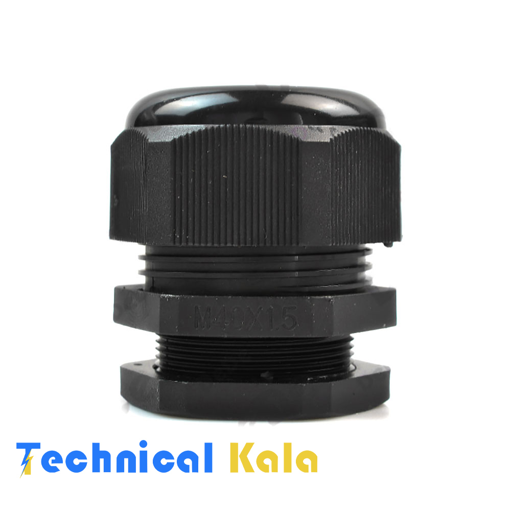 گلند-پلاستیکی-با-سایز-رزوه--و-جنس-بدنه-پلی-آمید۶-DeDe--(مدل-PM40) گلند پلاستیکی با سایز رزوه M40*1.5 و جنس بدنه پلی آمید۶ DeDe (مدلPM40)