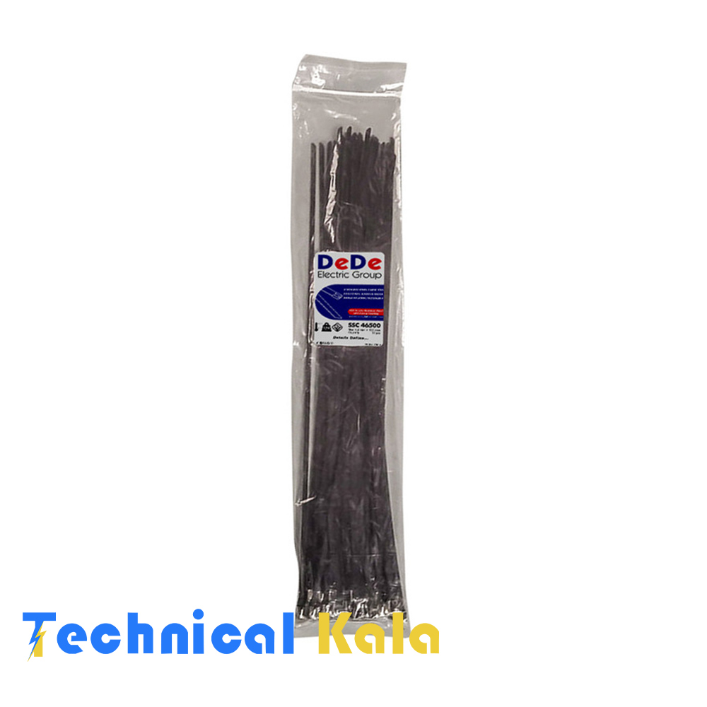 بست-کمربندی-استیل،-گرید-۳۰۴،-عرض-۴.۶-میلیمتر،-طول-۵۰۰-میلیمتر--DeDe-مدل-(SSN464500) ببست کمربندی استیل، گرید ۳۰۴،، روکشدار، عرض ۴.۶ میلیمتر، طول ۵۰۰ میلیمتر DeDe مدل (SSC46500)