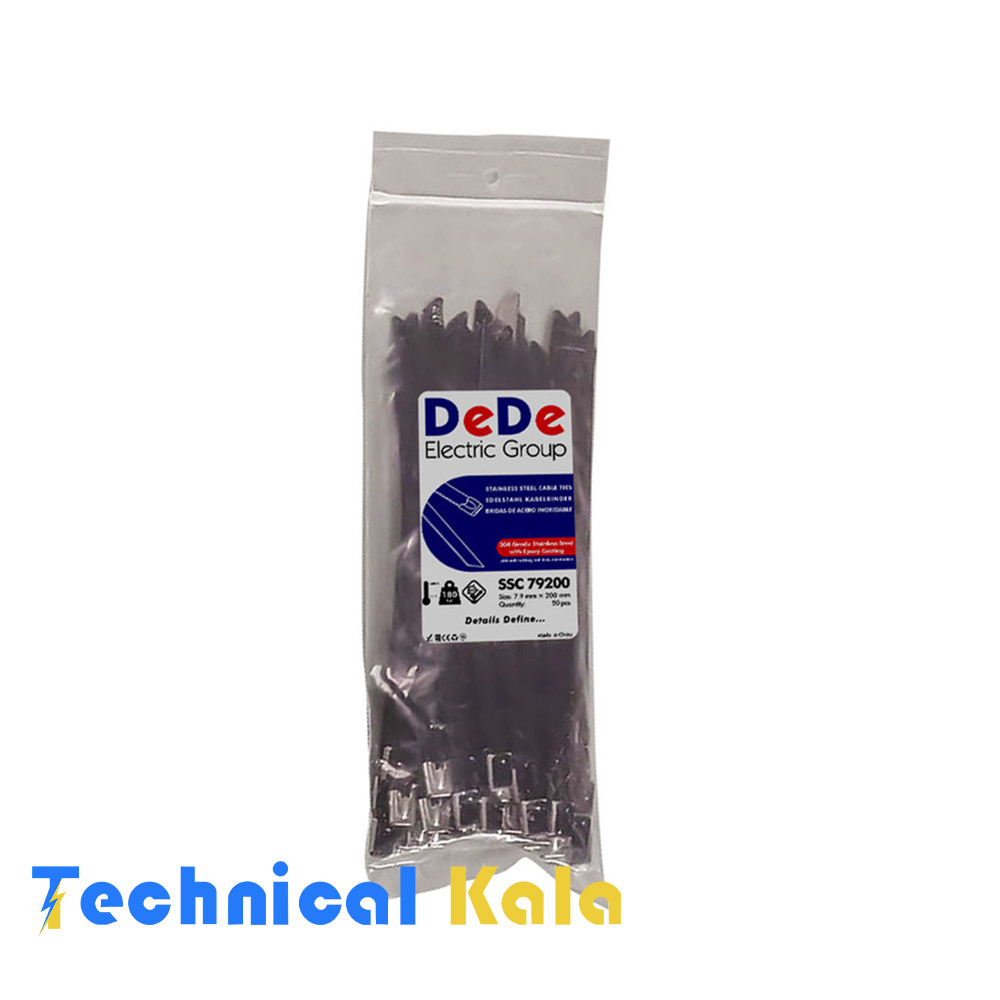 بست-کمربندی-استیل،-گرید-۳۰۴،،-روکشدار،-عرض-۷.۹-میلیمتر،-طول-۲۰۰-میلیمتر--DeDe-مدل-(SSC79200) بست کمربندی استیل، گرید ۳۰۴،، روکشدار، عرض ۷.۹ میلیمتر، طول ۲۰۰ میلیمتر DeDe مدل (SSC79200)