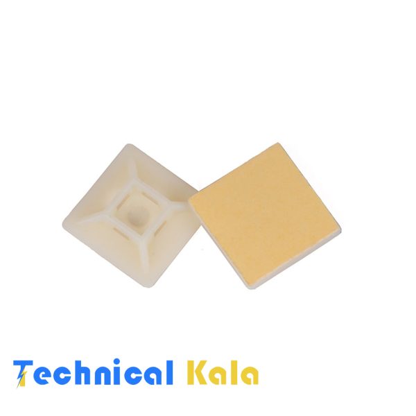 چسب دار بست کمربندی سایز کوچک (۱۹ میلیمتر * ۱۹ میلیمتر) DeDe مدل (DTM20)