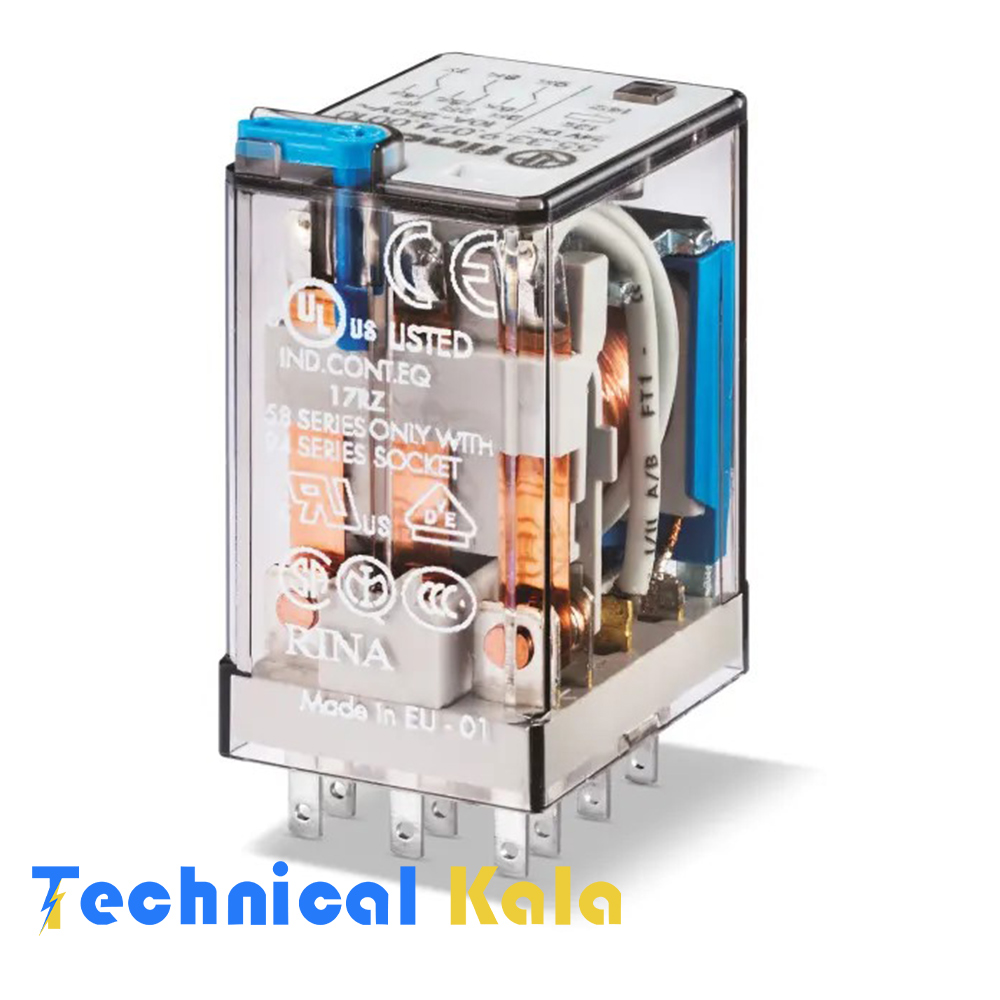 رله-شیشه-ای-10-آمپر-فیندر-11-پایه-2NONC-ولتاژ-کنترلی-finder-12VDC--(مدل-0090.-55.33.9012) رله شیشه ای 10 آمپر فیندر 11 پایه 2NONC ولتاژ کنترلی finder 12VDC (مدل 0090. 55.33.9012)