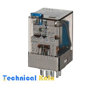 رله رله شیشه ای 10 آمپر فیندر 11 پایه 3NONC ولتاژ کنترلی finder 12VDC (مدل 0040. 60.13.9012)شیشه ای 10 آمپر فیندر 11 پایه 3NONC ولتاژ کنترلی finder 12VDC (مدل 0040. 60.13.9012)