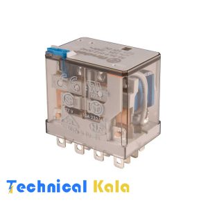 رله شیشه ارله شیشه ای 12 آمپر فیندر 14 پایه 4NONC ولتاژ کنترلی finder 24VDC (مدل 0040. 56.34.9024) ی 12 آمپر فیندر 14 پایه 4NONC ولتاژ کنترلی finder 24VDC (مدل 0040. 56.34.9024)