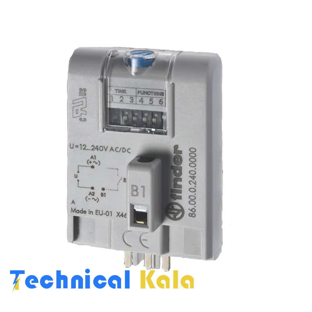 1تایمر مولتی فانکشن مولتی ولتاژ 24V-240V AC/DC فیندر (مدل86.00.0.240.0000)1 تایمر مولتی فانکشن مولتی ولتاژ 24V-240V AC/DC فیندر (مدل86.00.0.240.0000)