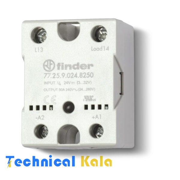 رله SSR پنلی 24VDC فیندر (مدل 77.25.9.024.8250)