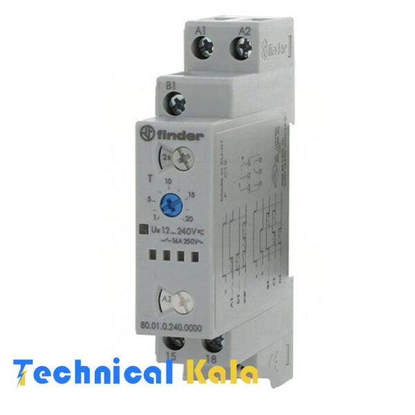 تایمر فیندر 12-240 ولت AC-DC کد 800102400000
