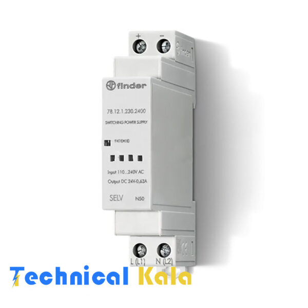 منبع تغذیه 24VDC فیندر (مدل 78.12.1.230.2400)