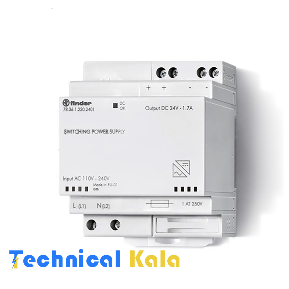 منبع-تغذیه-24VDC-فیندر-(مدل-78.36.1.230.2401) منبع تغذیه 24VDC فیندر (مدل 78.36.1.230.2401)