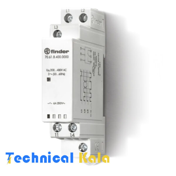 کنترل فاز 380VAC فیندر (مدل 70.61.8.400.0000)