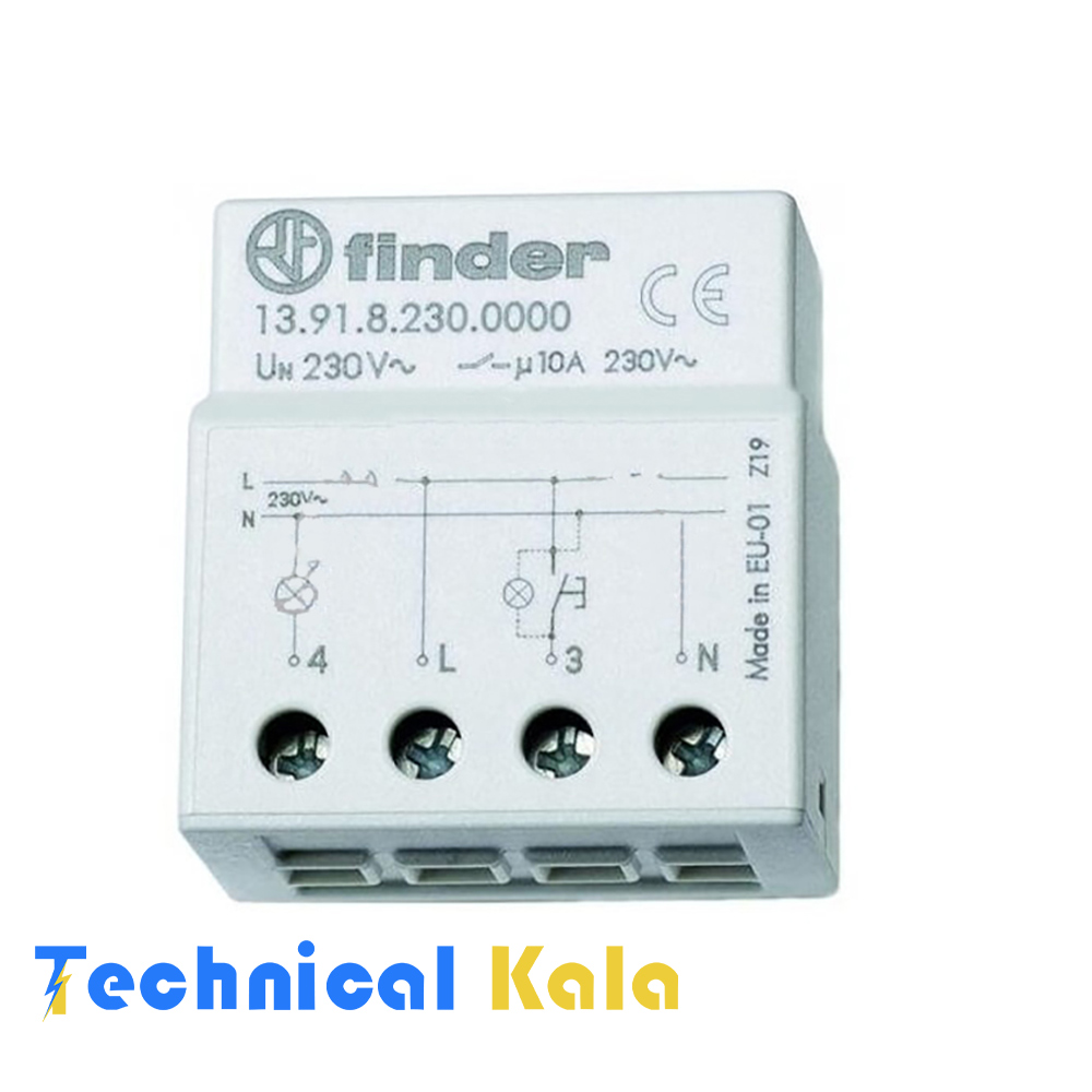 رله-ضربه-ای-تایمردار-230VAC-فیندر(مدل-13.91.8.230.0000) رله ضربه ای تایمردار 230VAC فیندر(مدل 13.91.8.230.0000)
