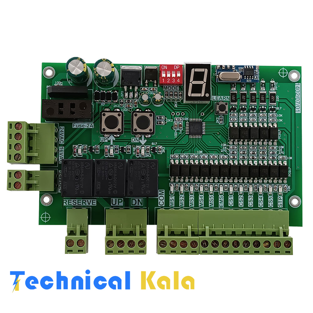 برد-پنج-توقف-با-گیرنده-محیا برد پنج توقف با گیرنده محیا