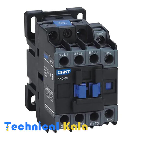 کنتاکتور 9 آمپر بابوبین220V چینت (مدل NXC-09)