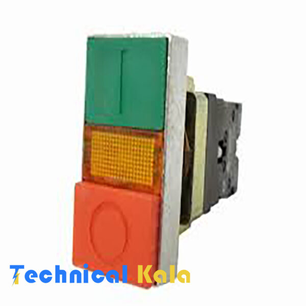شاسی استارت استپ دوبل چراغدار XB2 سون الکتریک مدل (XB2-BW8465)
