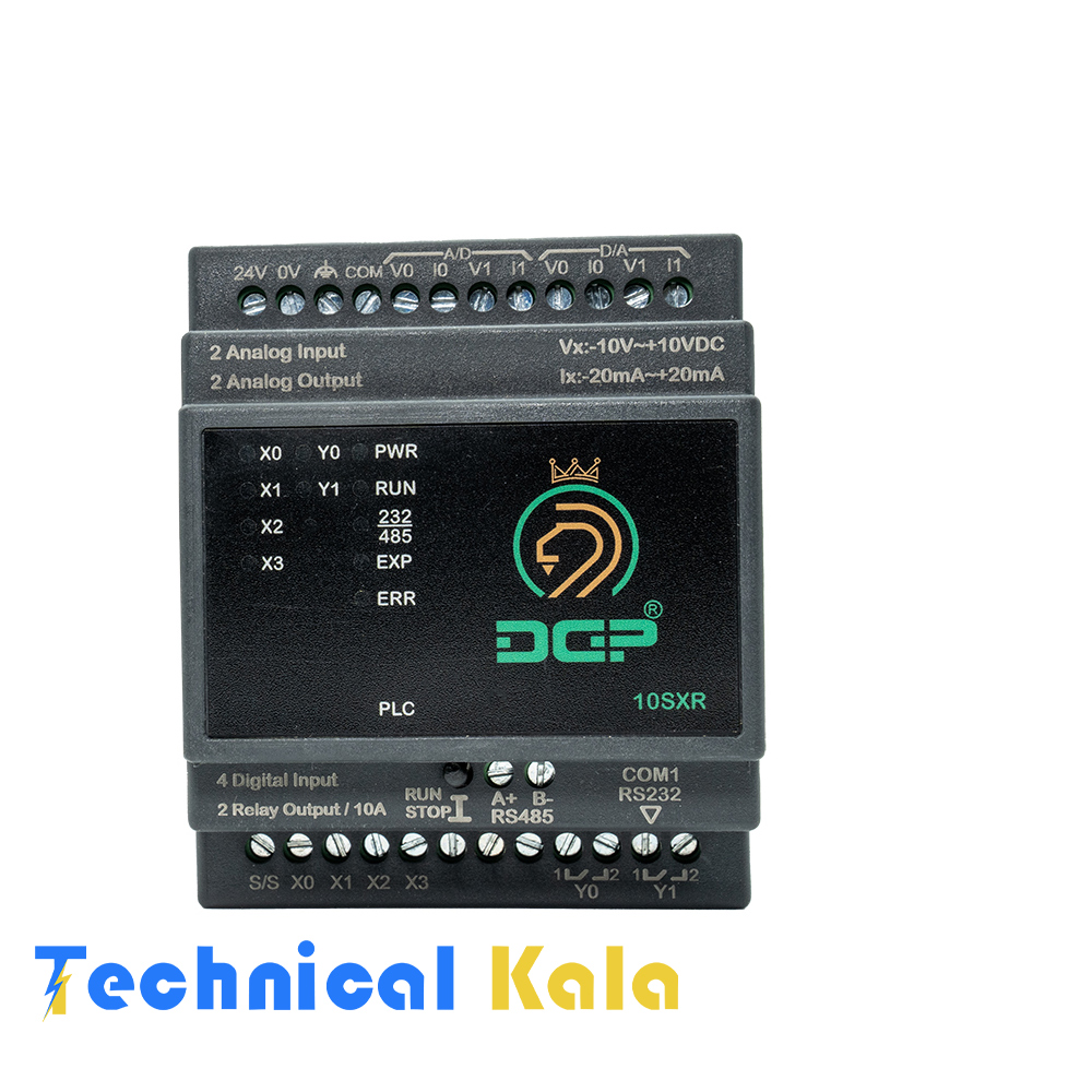 پی-ال-سی-DGP-دلتا-ایرانی-(مدل-PLC-10SXR) پی ال سی DGP دلتا ایرانی (مدل PLC 10SXR)