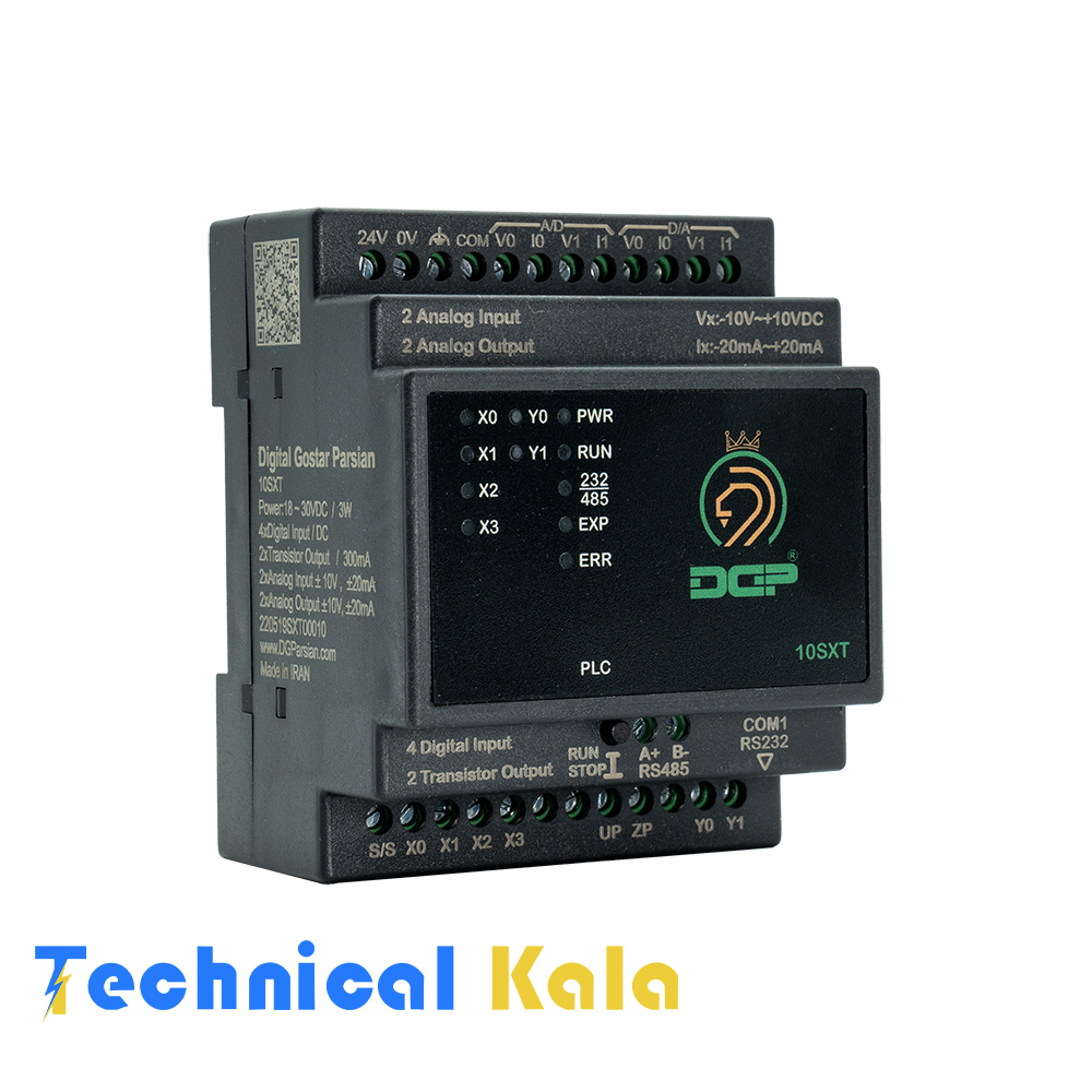 پی-ال-سی-DGP-دلتا-ایرانی-(مدل-PLC-10SXT) پی ال سی DGP دلتا ایرانی (مدل PLC 10SXT)