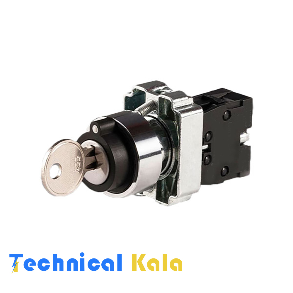 کلید دو طرفه سوییچ دار استارتی XB2 سون الکتریک مدل (XB2-BُG73) کلید دو طرفه سوییچ دار استارتی XB2 سون الکتریک مدل (XB2-BُG73)