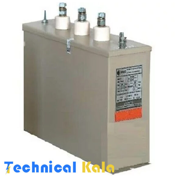 باکس خازن 25 کیلووار سه فاز فشار ضعیف برند PKC مدل (PKC 400V 25KVAR)