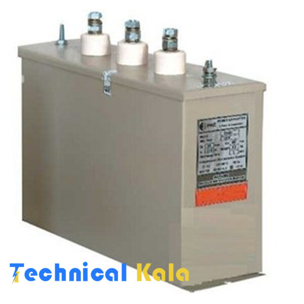 باکس خازن 60 کیلووار سه فاز فشار ضعیف برند PKC مدل (PKC 400V 60KVAR)