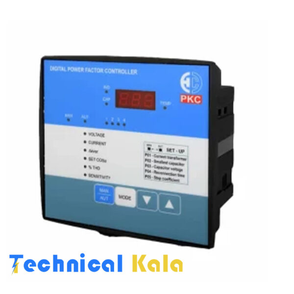 رگولاتور بانک خازنی 4 پله PKC مدل (PRA04)