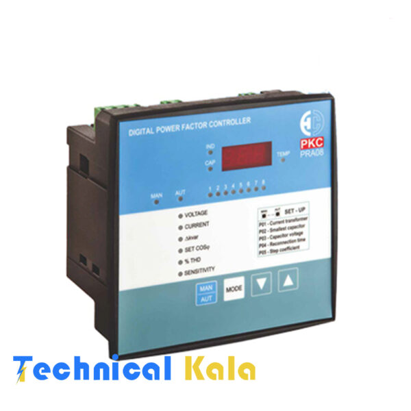 رگولاتور بانک خازنی 12 پله PKC مدل (PRA12)