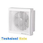 هواکش خانگی 25 سانت با دمپر اتوماتیک اتولوکس دمنده (مدل VAL-25C4S)