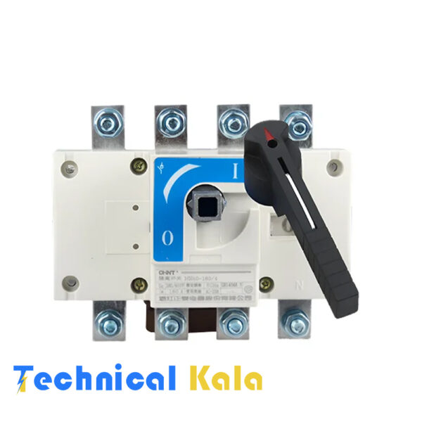 کلید دو طرفه 125 آمپر برق شهر ژنراتور چینت (مدل S40-125/3NH)