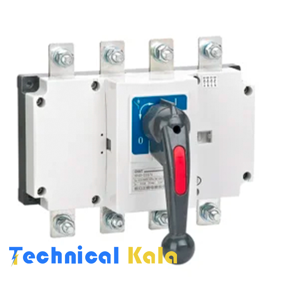 کلید دو طرفه 630 آمپر برق شهر ژنراتور چینت (مدل S40-630/3NH)